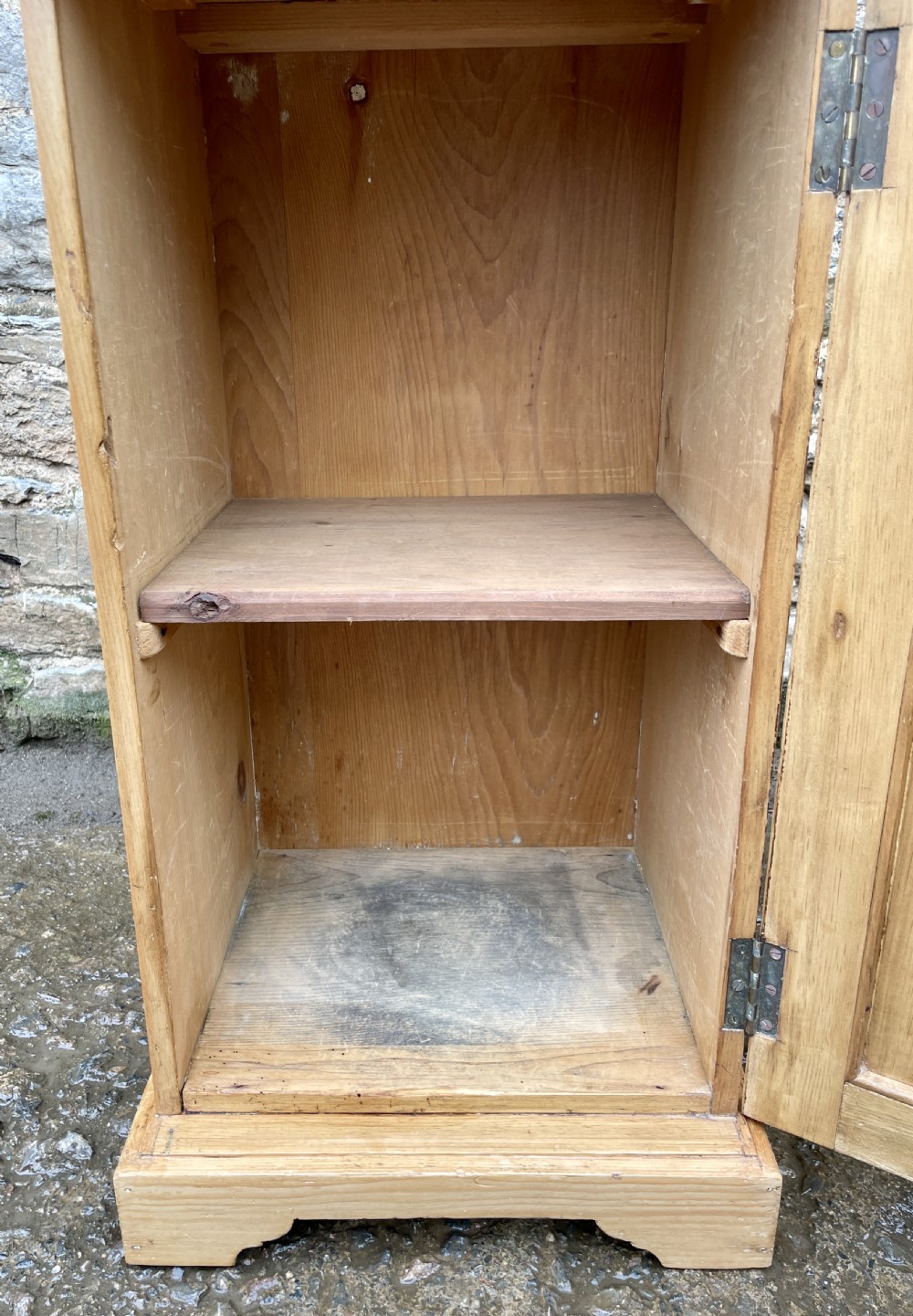 Antique Pine Pot Cupboard View XIII