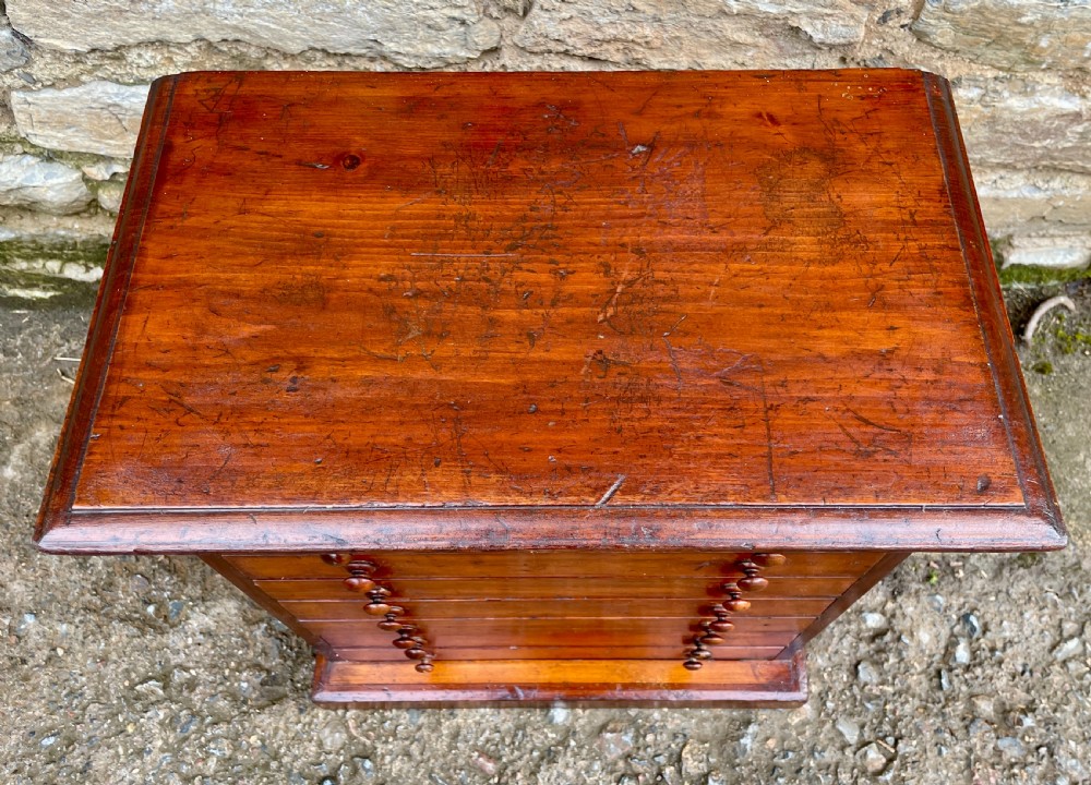 Antique Specimen Collectors Cabinet View IV