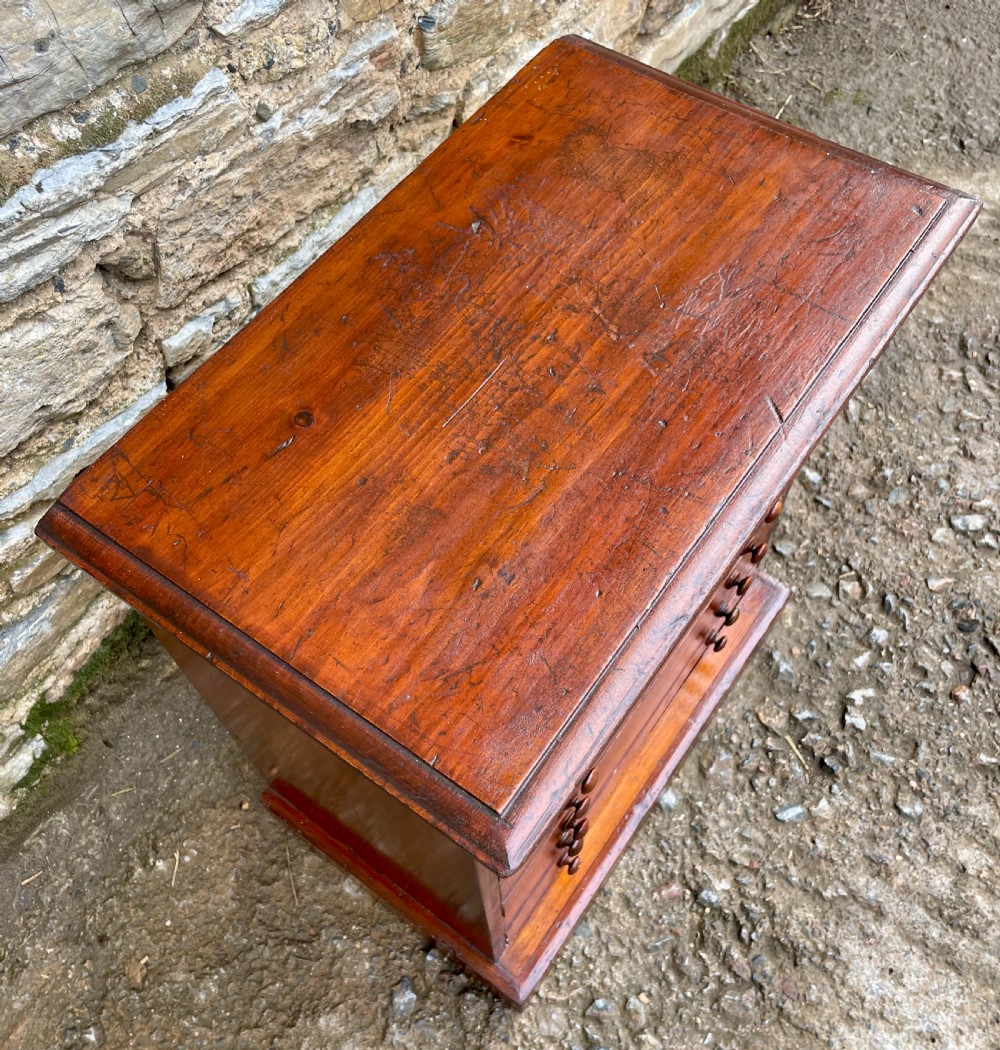 Antique Specimen Collectors Cabinet View XII