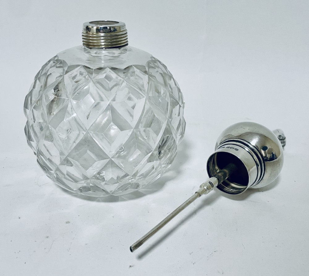 Antique Silver Mounted Perfume Bottle View XVIII