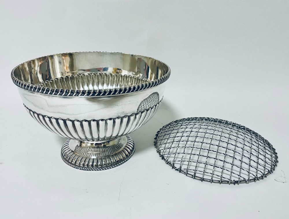 Victorian Silver Rose Bowl View VIII