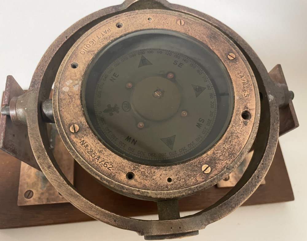 Antique Ships Gimbal Compass View VII