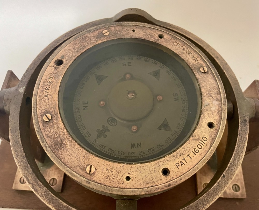 Antique Ships Gimbal Compass View XIV