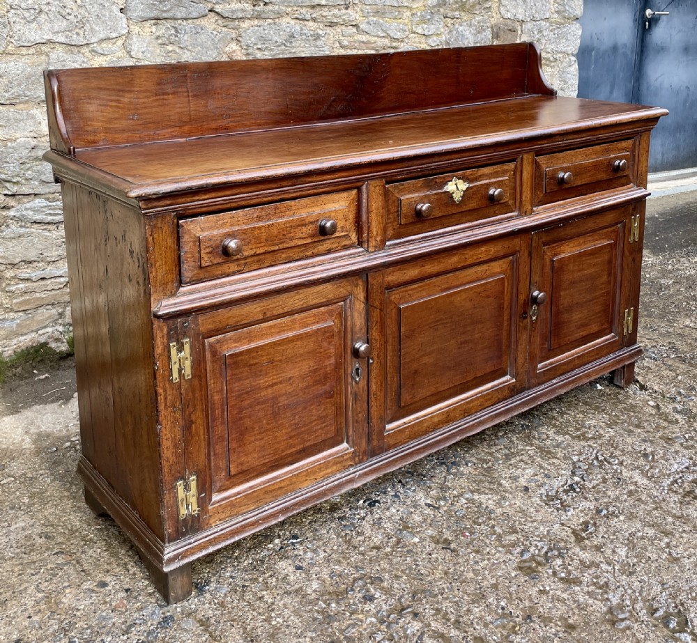 18th Century Georgian Oak Dresser Base