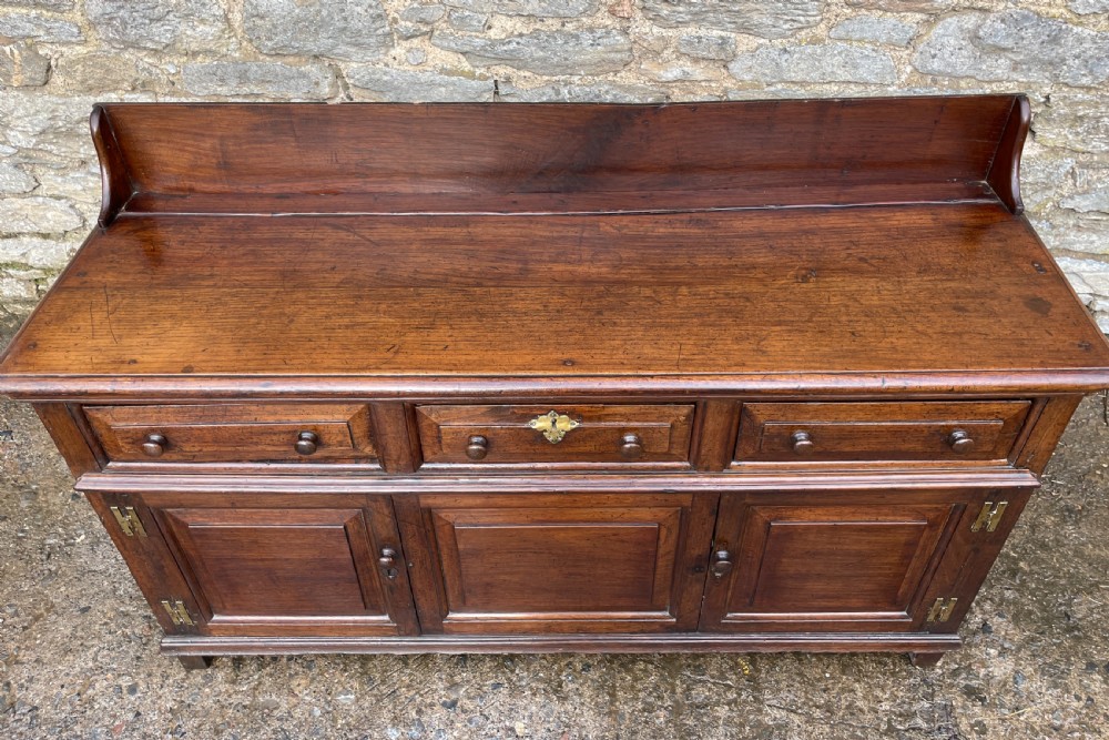 18th Century Georgian Oak Dresser Base View XIII