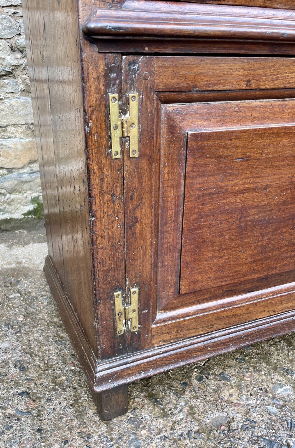 18th Century Georgian Oak Dresser Base View XV