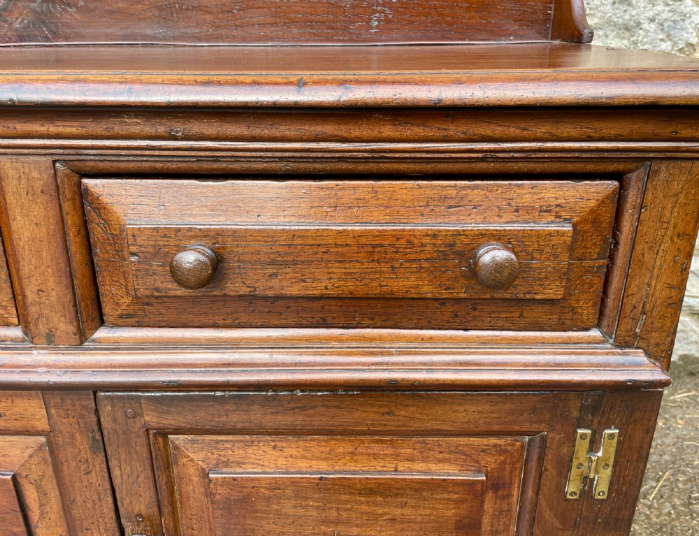 18th Century Georgian Oak Dresser Base View XVI