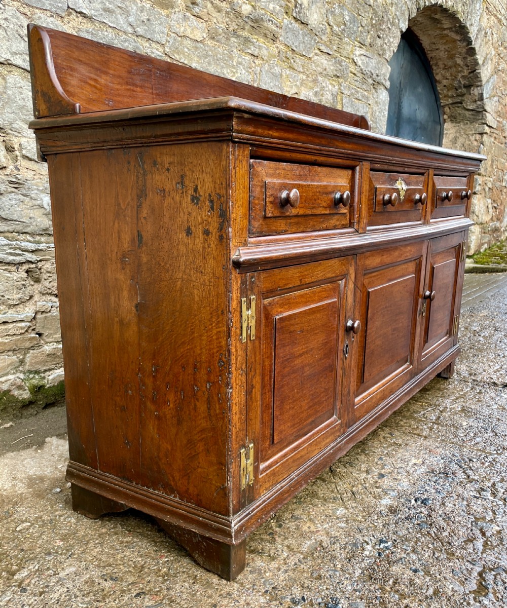 18th Century Georgian Oak Dresser Base View XXIII