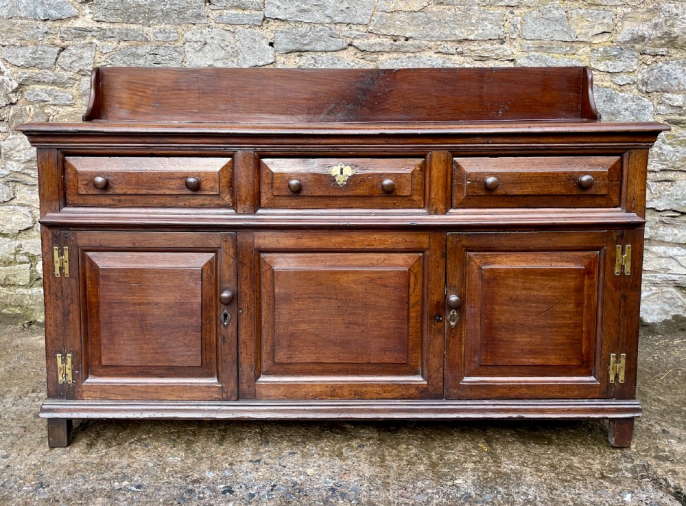 18th Century Georgian Oak Dresser Base View XXVI