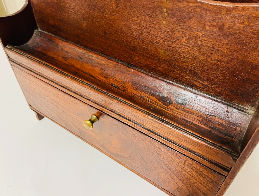 Antique Oak Desk Tidy View III