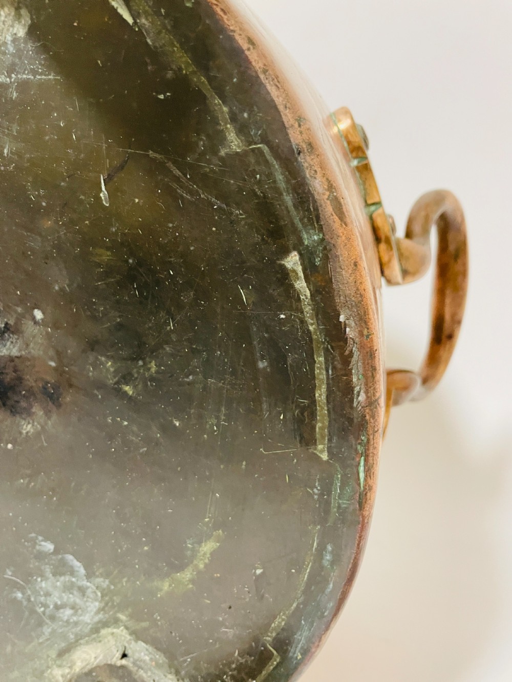 Large Victorian Copper Lidded Pot View XVI