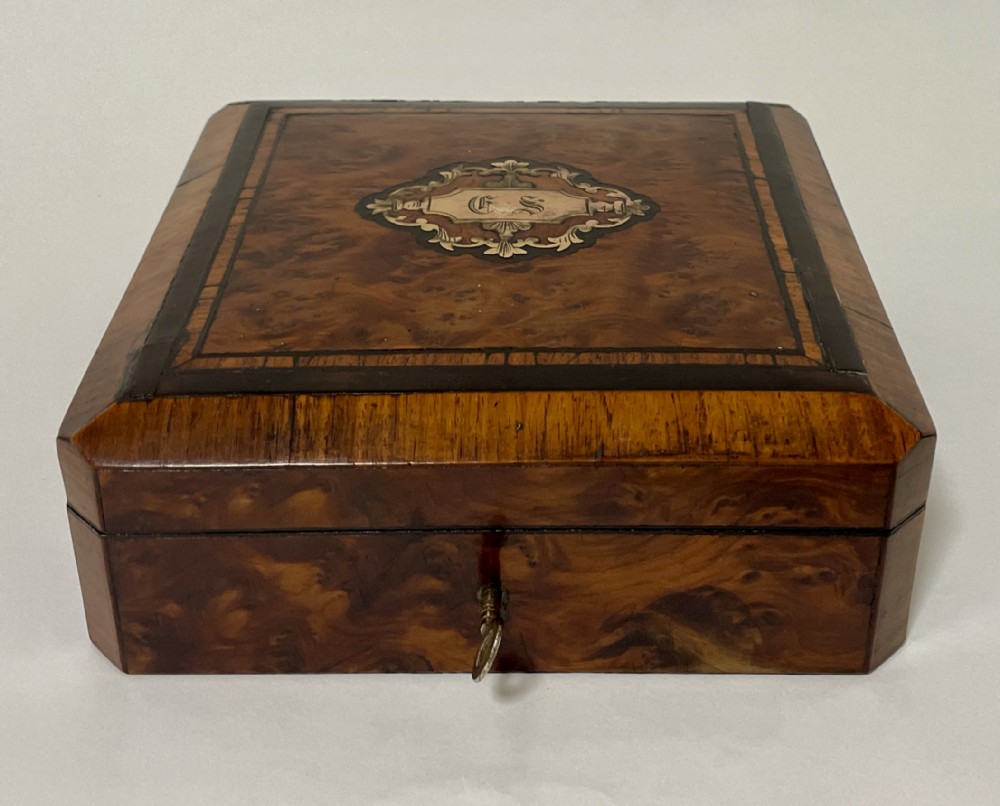 Antique Napoleon III Inlaid Box