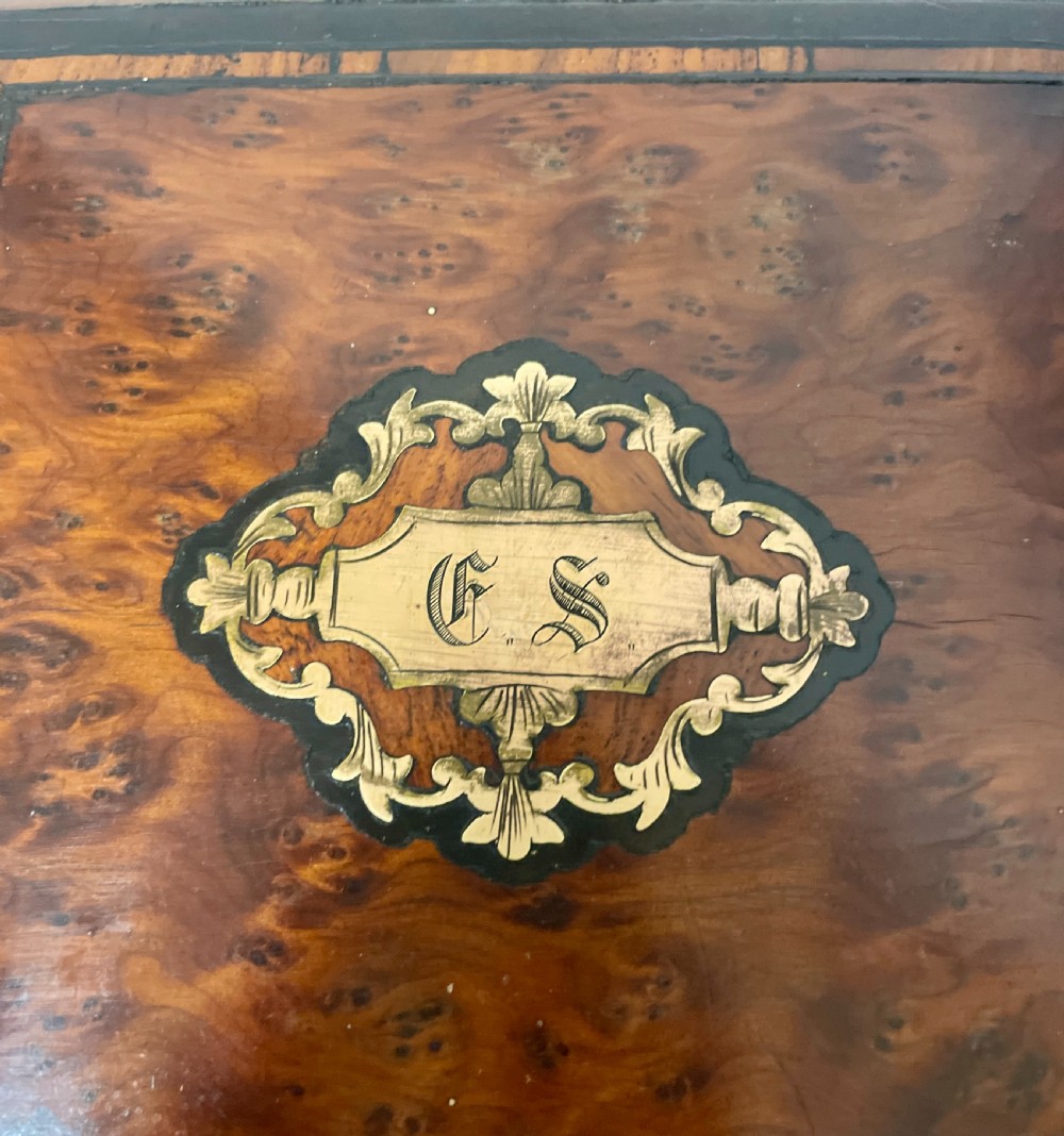 Antique Napoleon III Inlaid Box View V