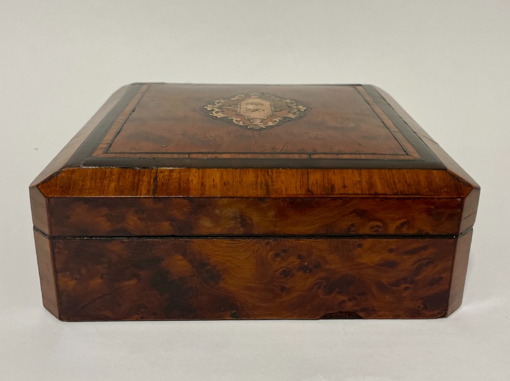 Antique Napoleon III Inlaid Box View VII
