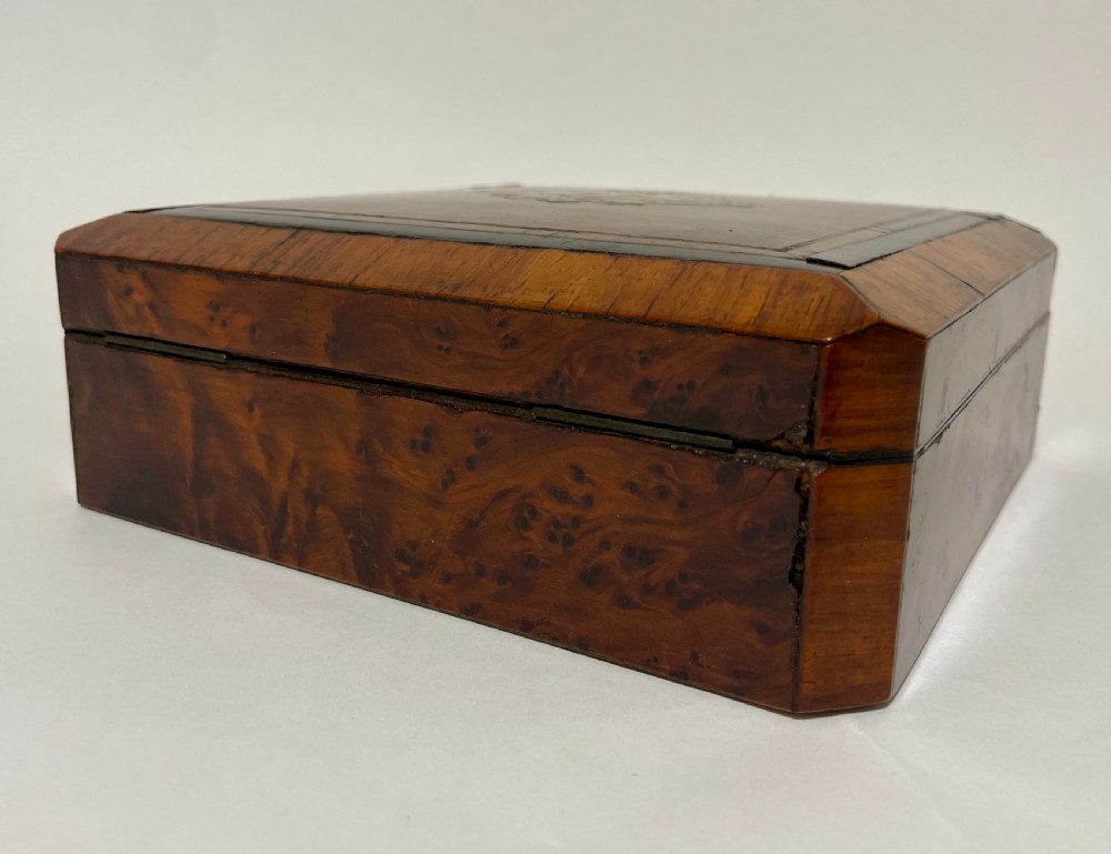 Antique Napoleon III Inlaid Box View VIII