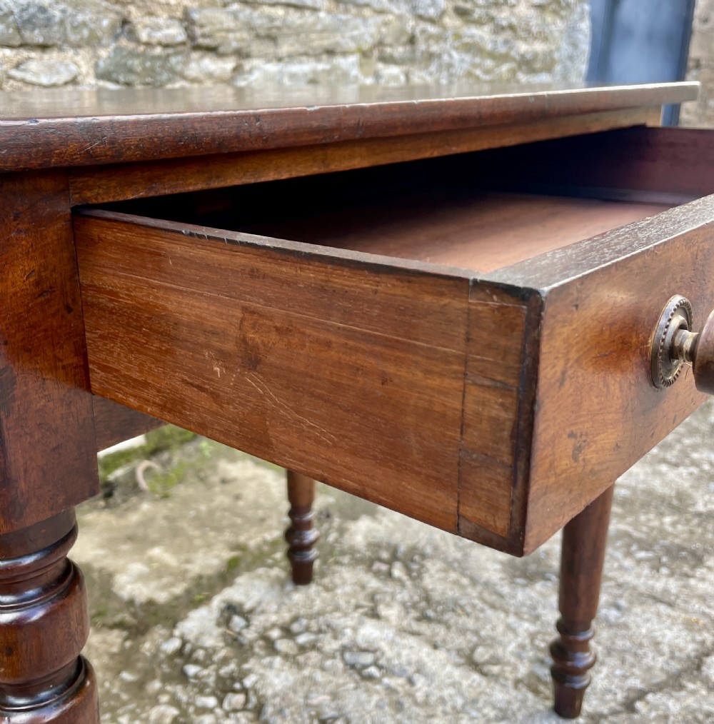Victorian Mahogany Side Table View VIII