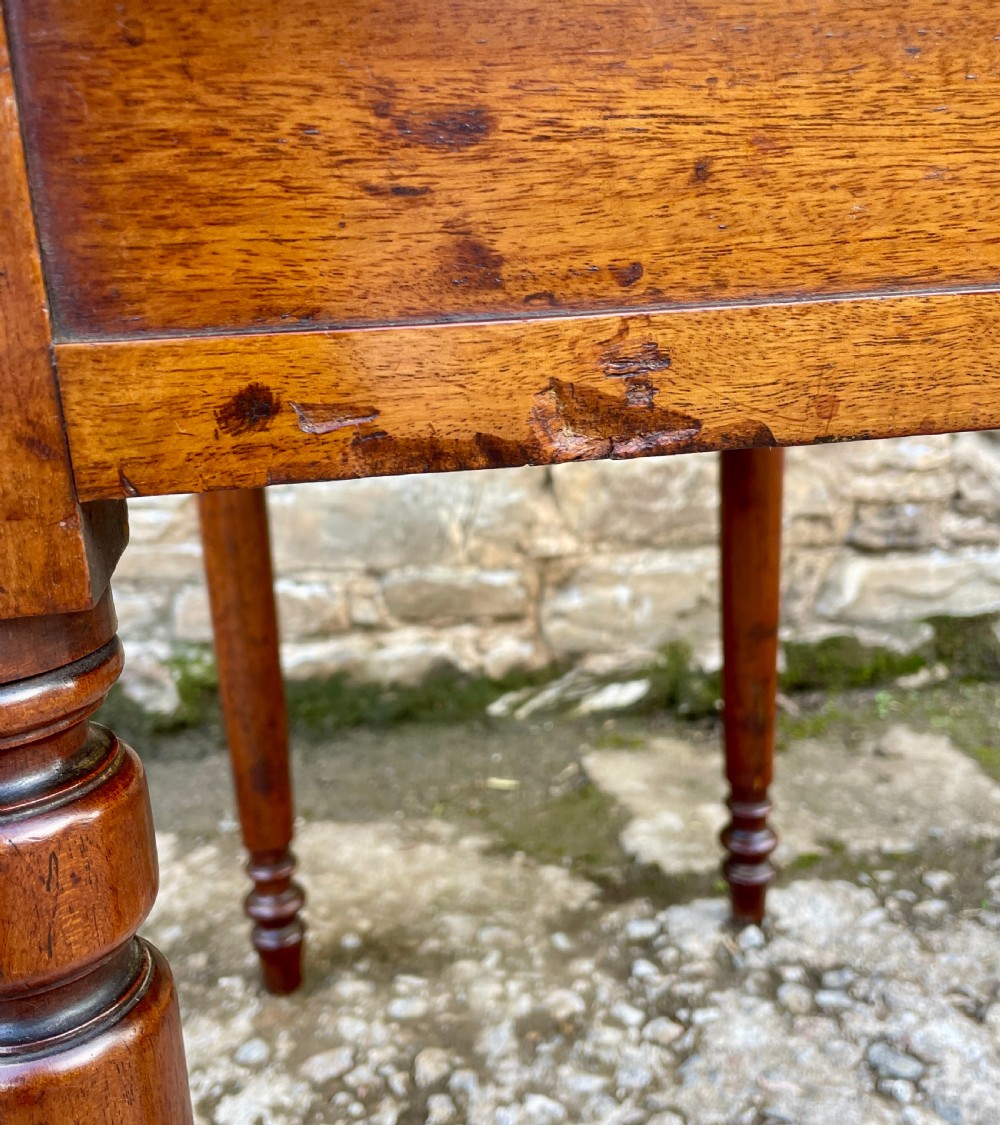 Victorian Mahogany Side Table View XI