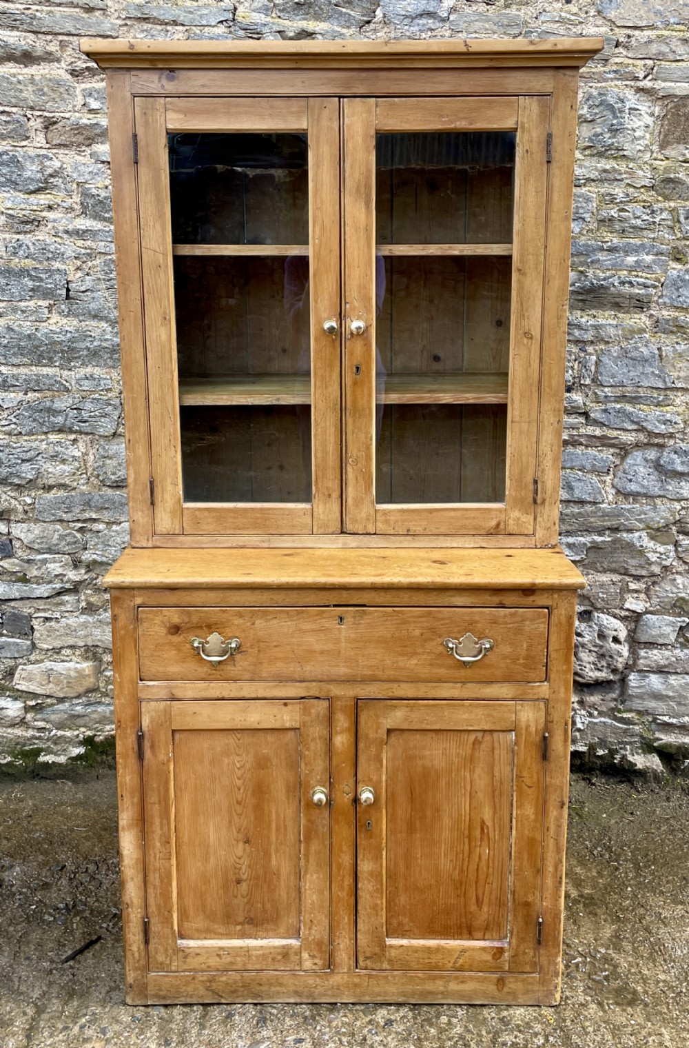 Small Antique Pine Dresser