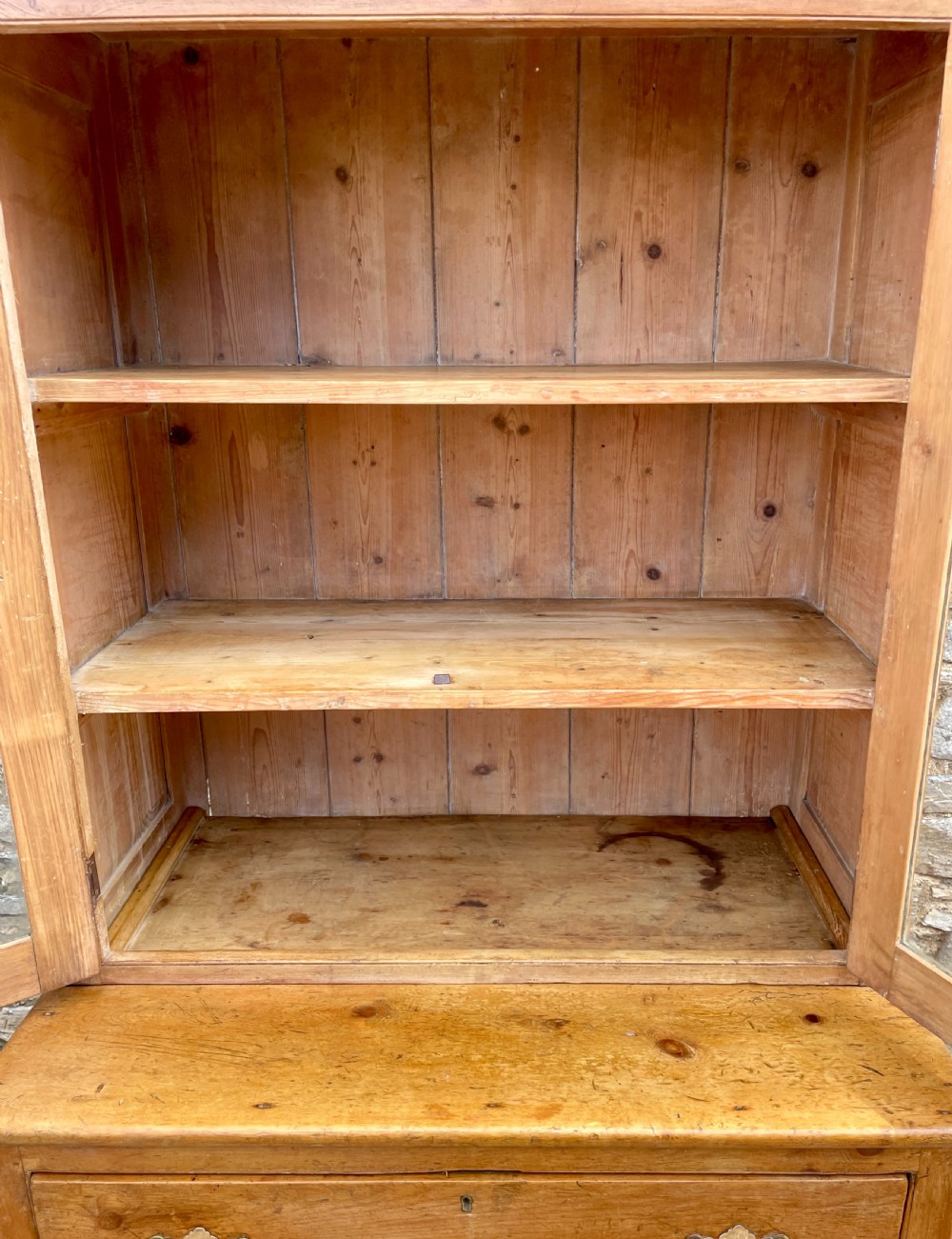 Small Antique Pine Dresser View X