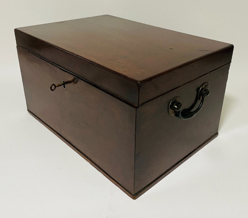 Antique Mahogany Document Box View III