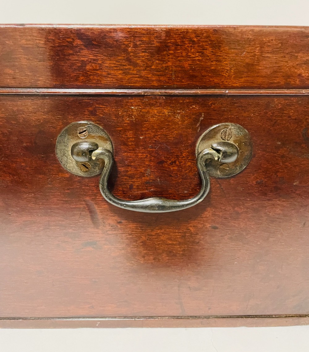 Antique Mahogany Document Box View IX