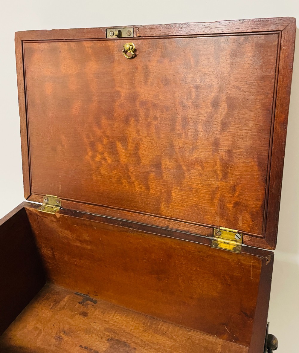 Antique Mahogany Document Box View XIV