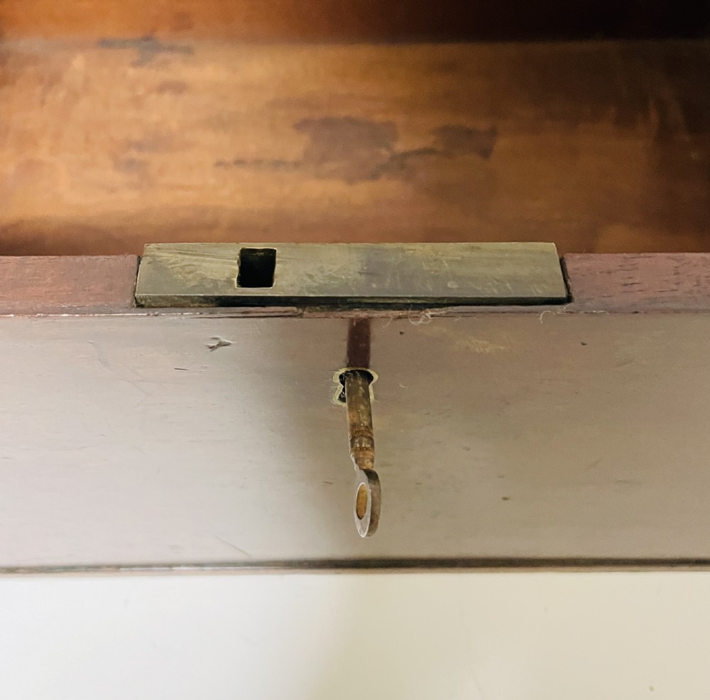 Antique Mahogany Document Box View XVII