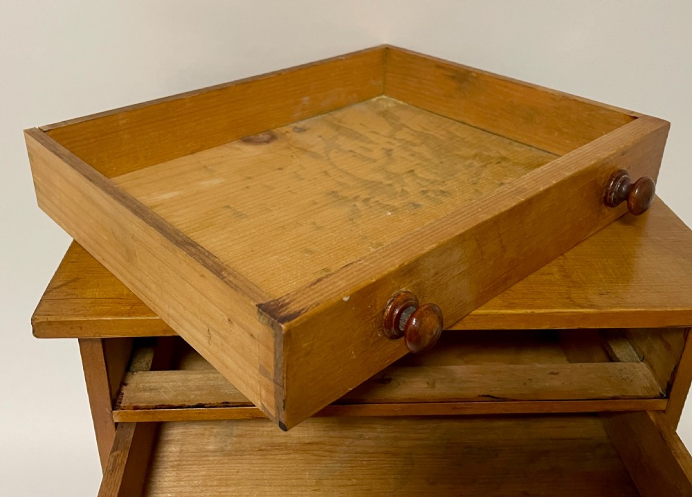 Antique Miniature Pine Chest of Drawers View VII