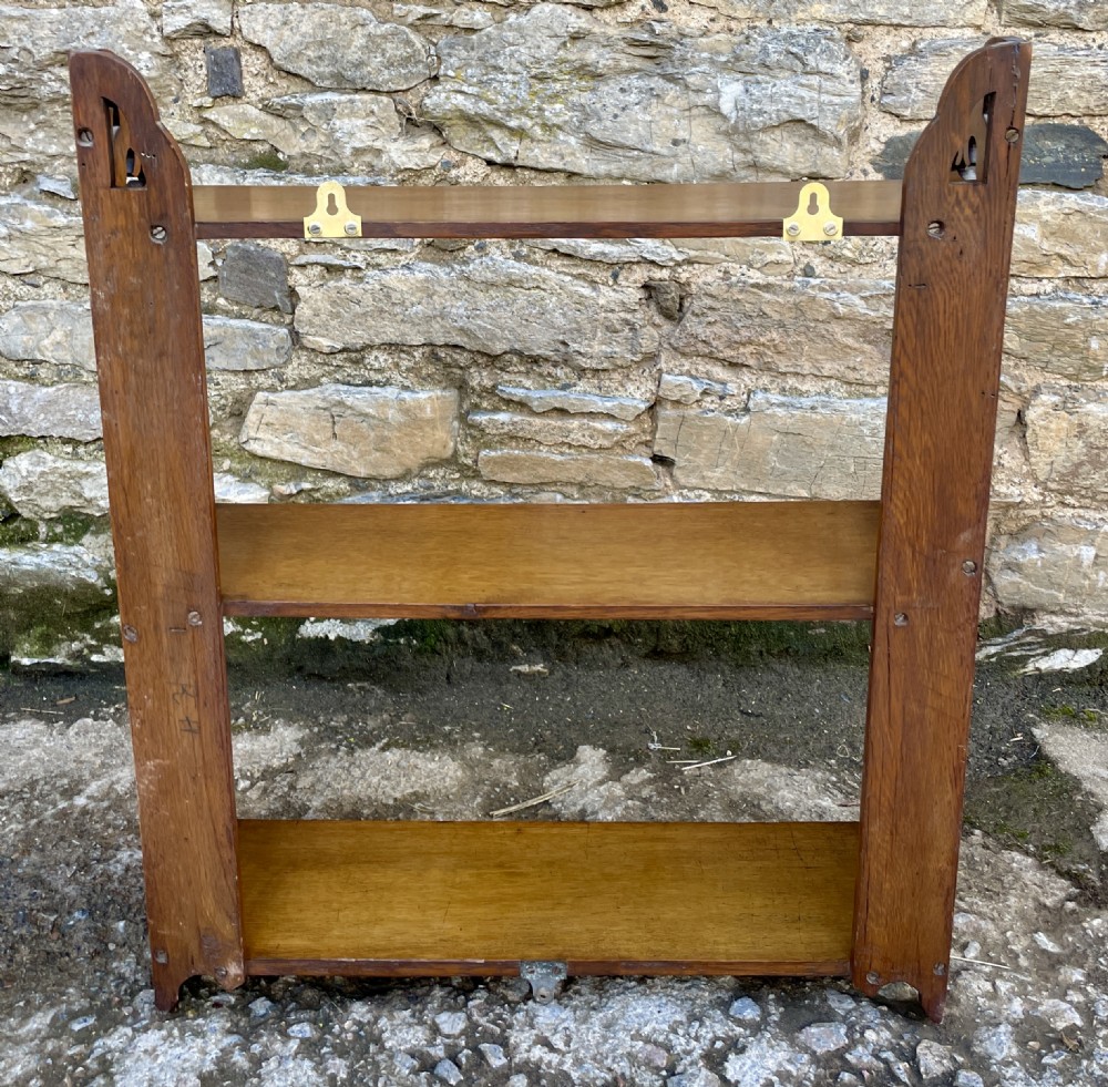 Antique Oak Wall Shelves View VII