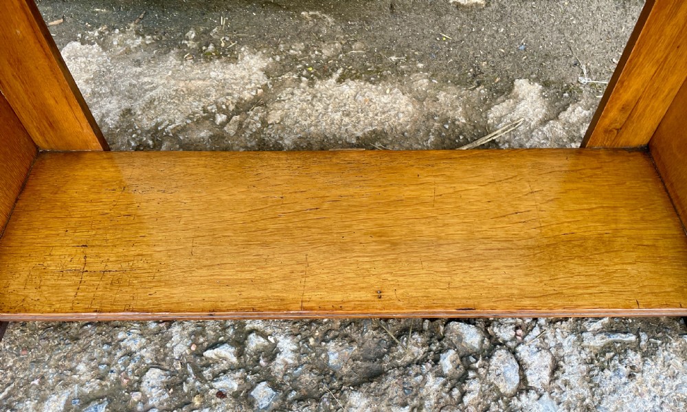 Antique Oak Wall Shelves View XIII