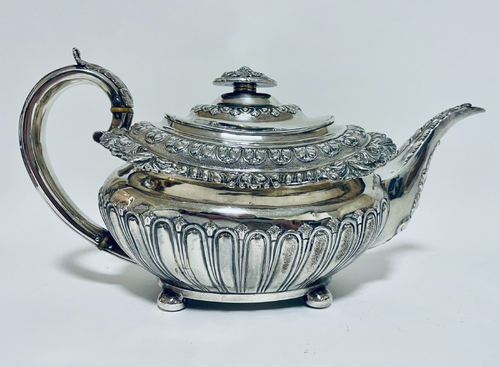 George IV Silver Teapot View VII