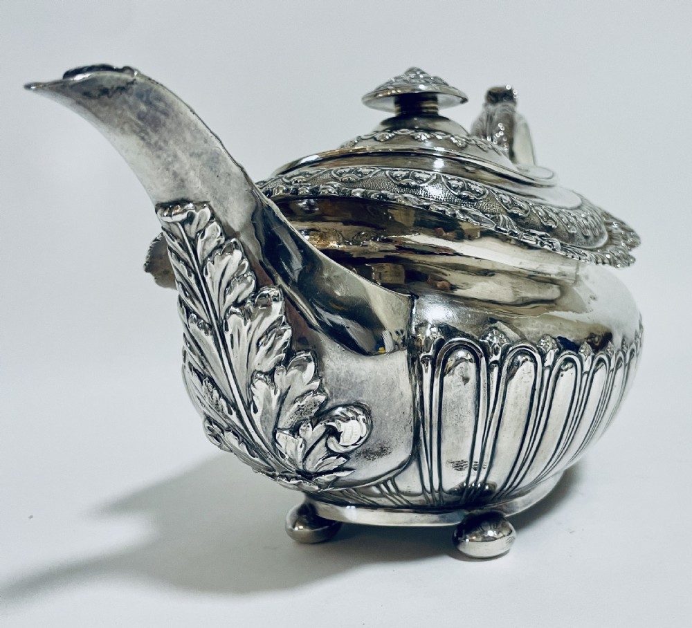 George IV Silver Teapot View XIII