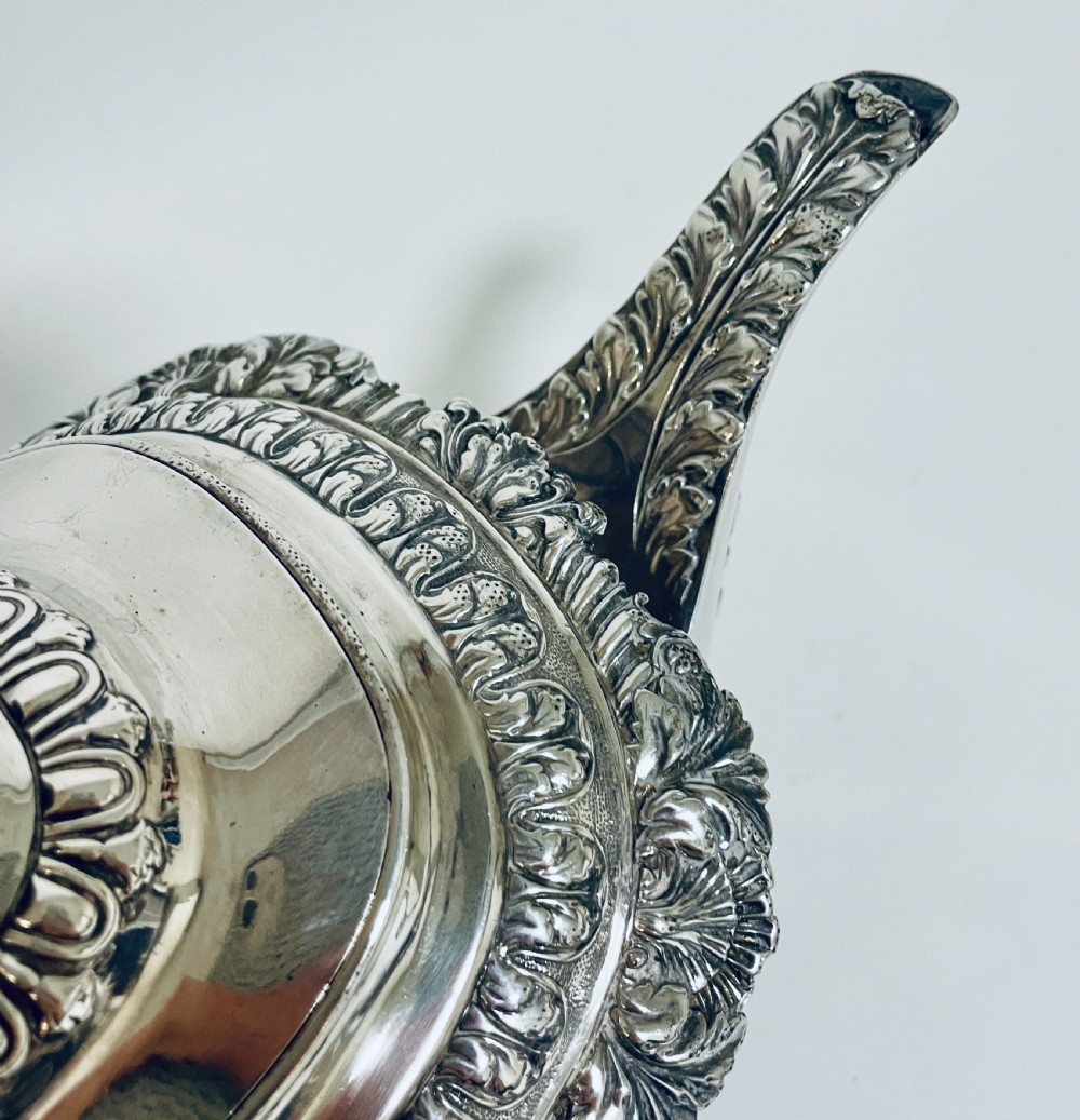 George IV Silver Teapot View XV