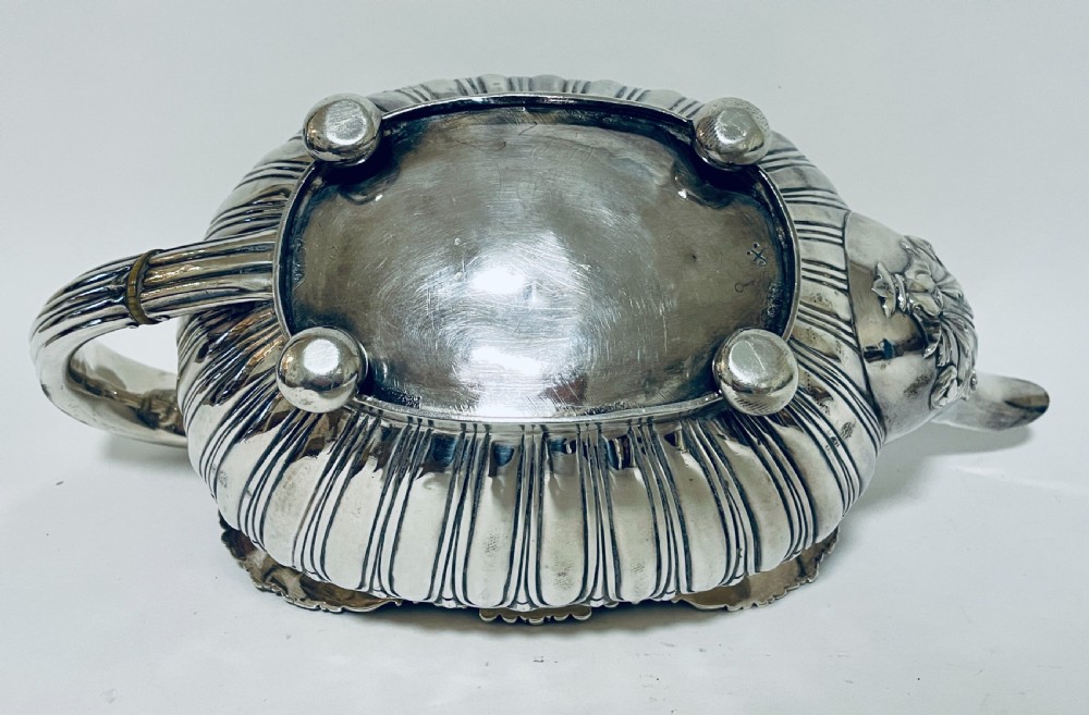 George IV Silver Teapot View XVIII