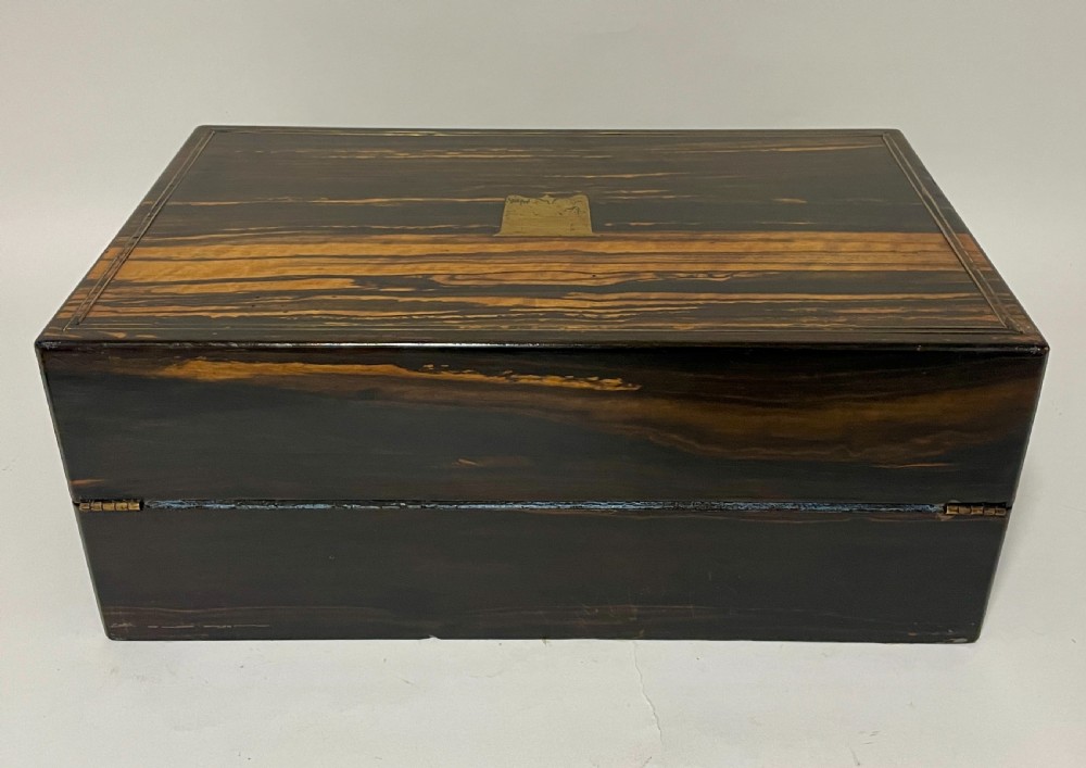 Victorian Coromandel Writing Slope View XVII