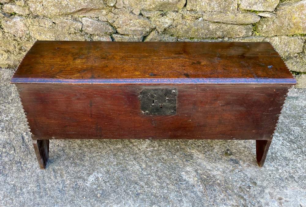 18th Century Planked Oak Coffer