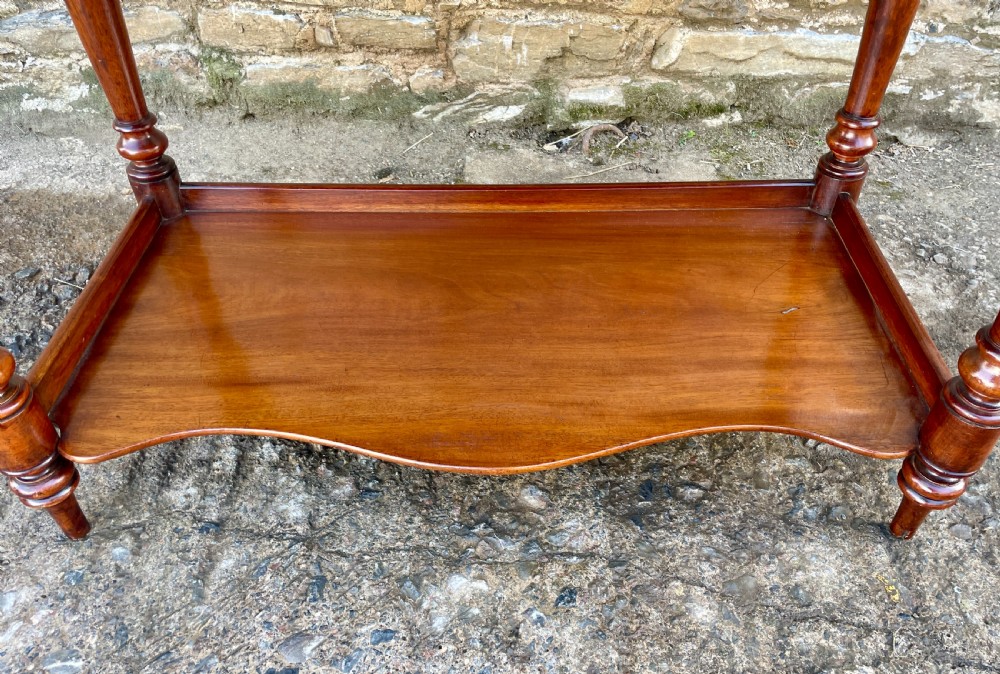 Victorian Mahogany Washstand View VI