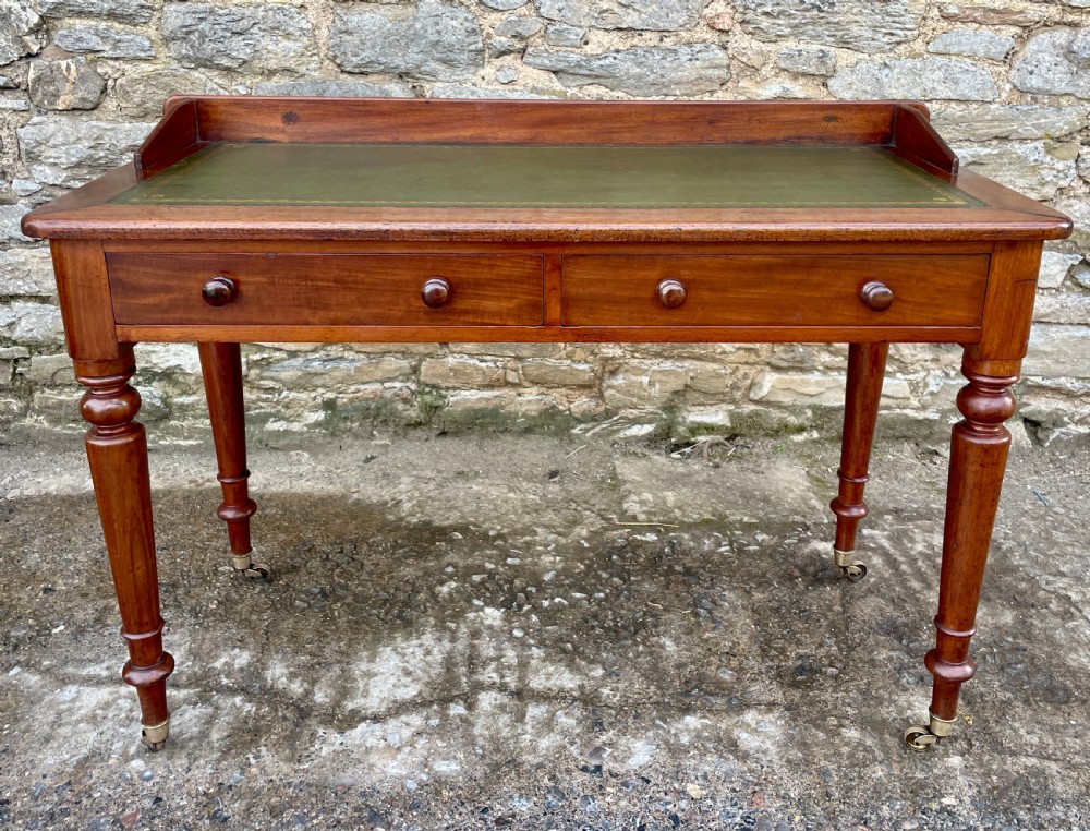 Victorian Mahogany Writing Table View II