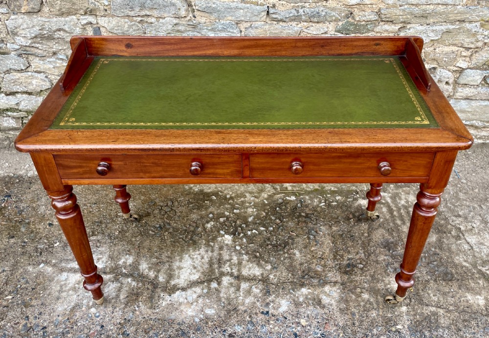 Victorian Mahogany Writing Table View IV