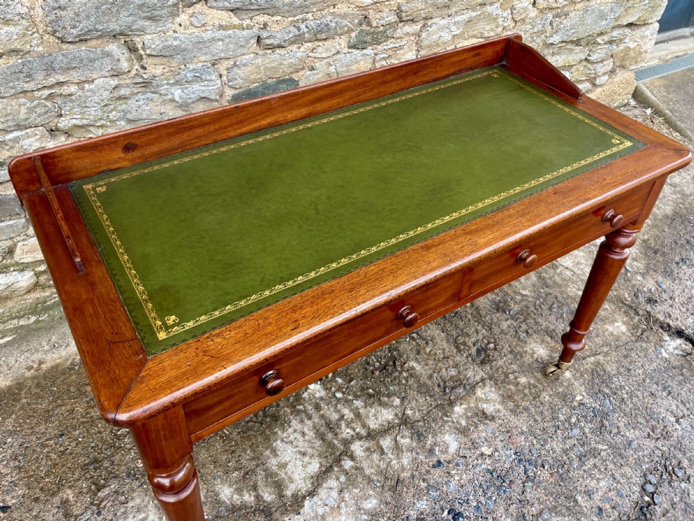Victorian Mahogany Writing Table View VII