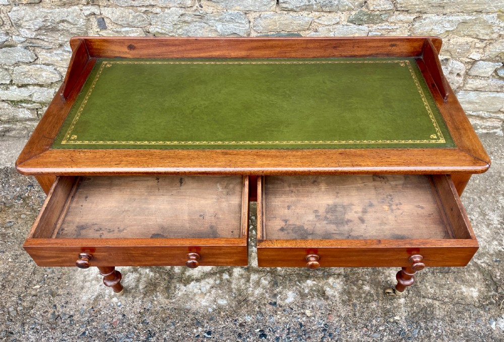 Victorian Mahogany Writing Table View VIII