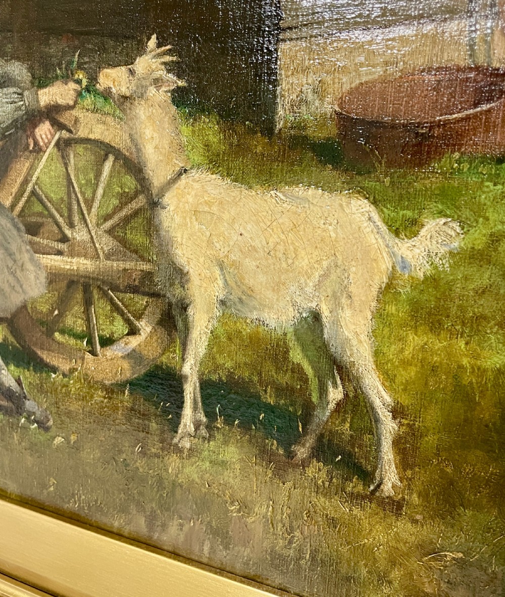 Victorian Oil on Canvas View V