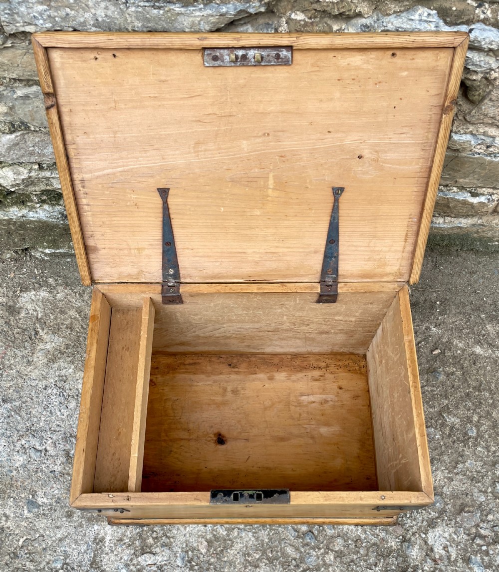 Antique Pine Box View IV