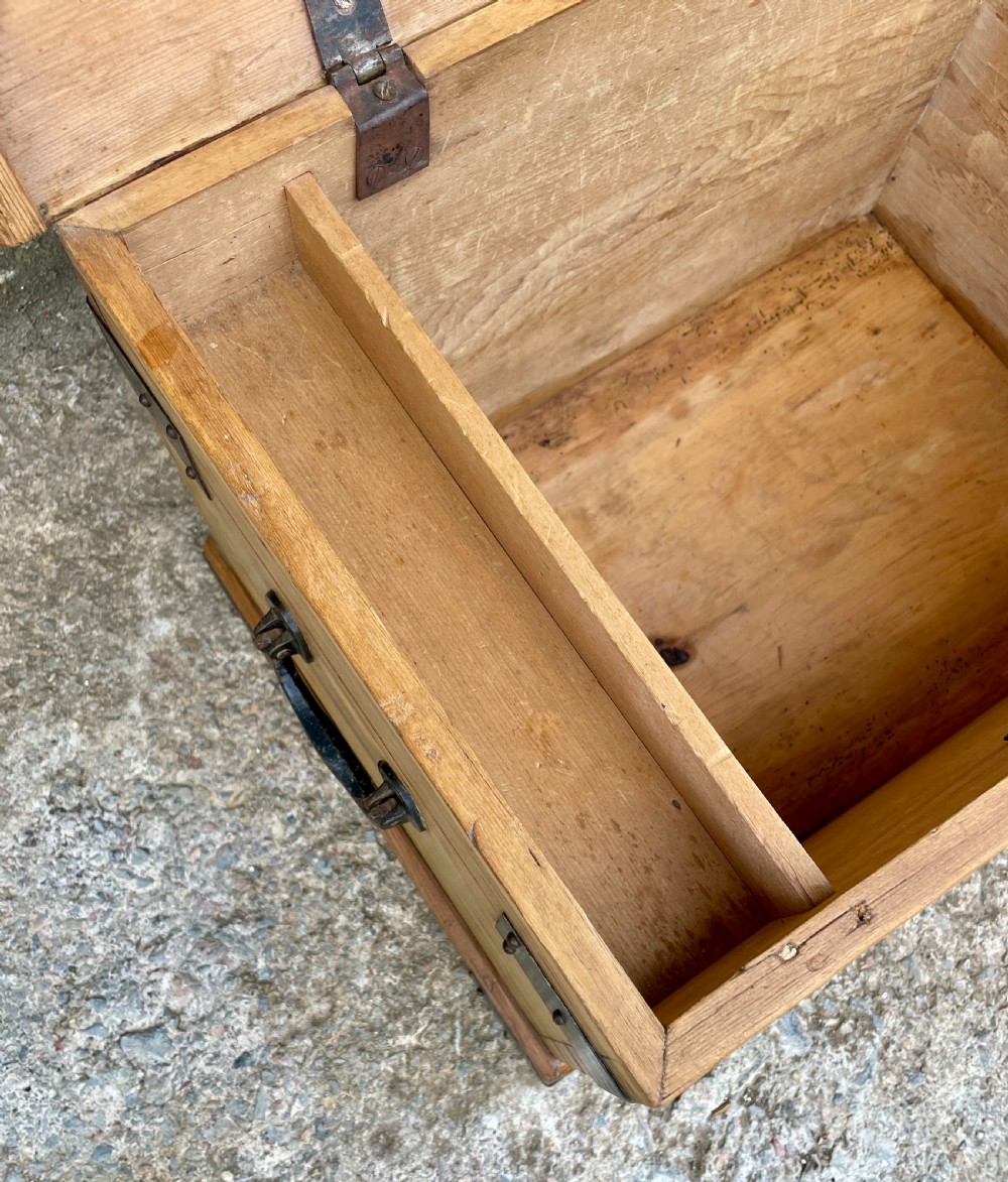 Antique Pine Box View VI