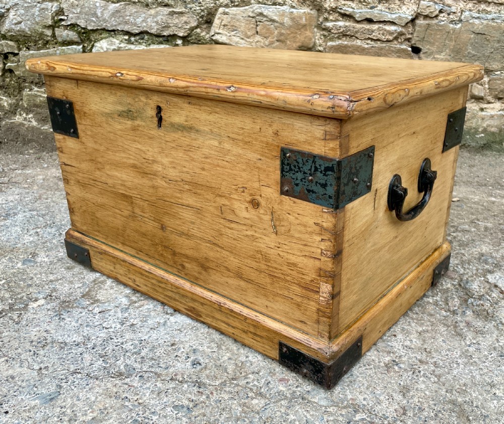 Antique Pine Box View IX