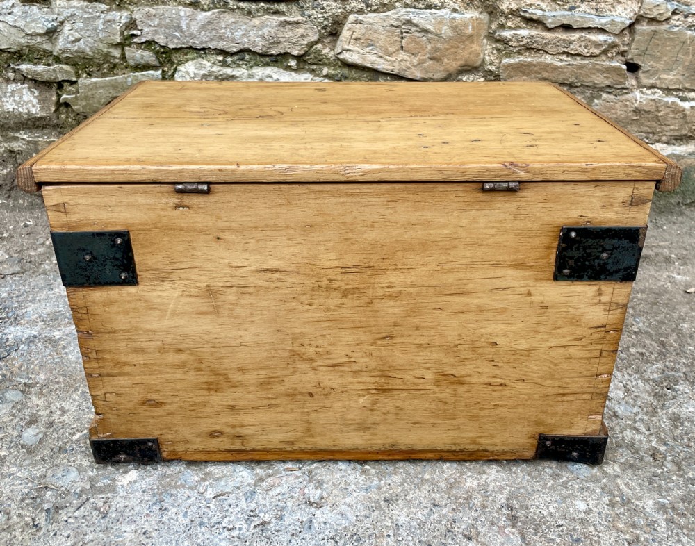 Antique Pine Box View XII