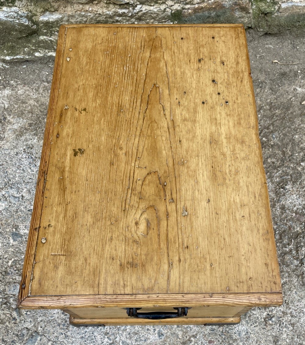 Antique Pine Box View XV