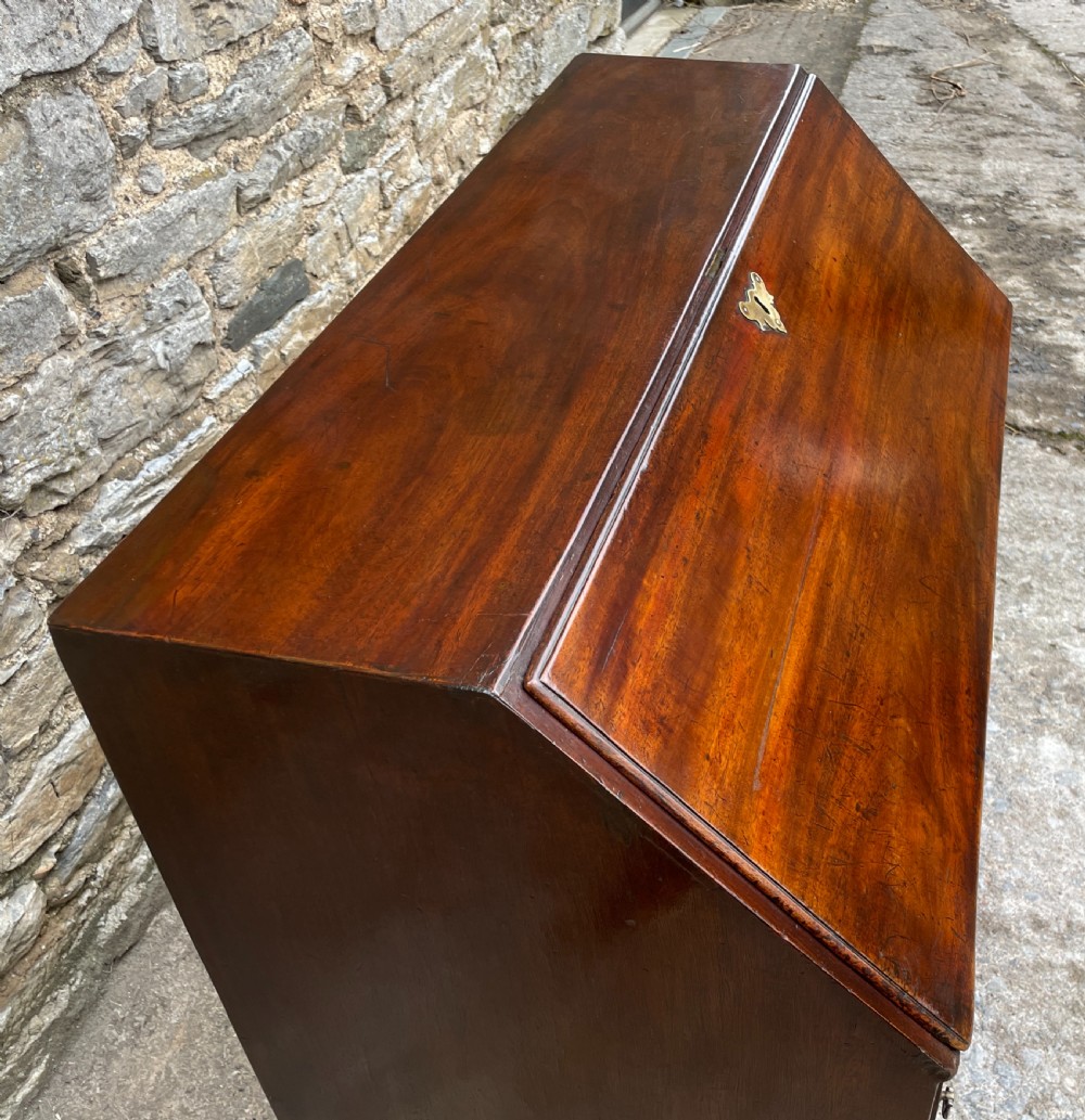 Georgian Mahogany Bureau View XIII