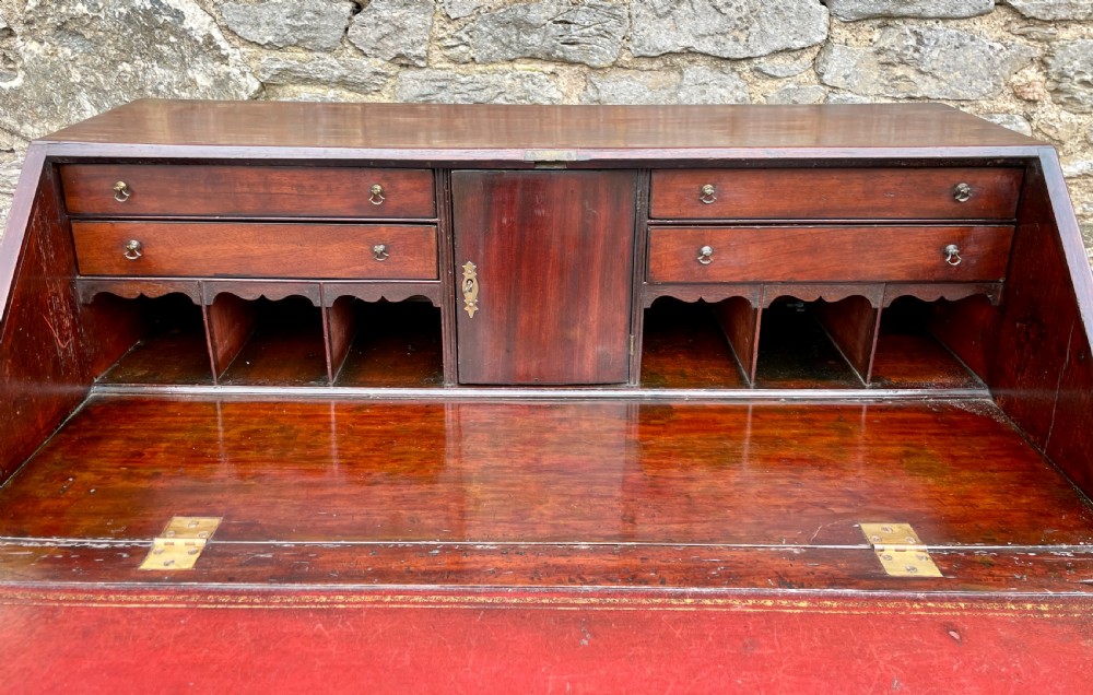 Georgian Mahogany Bureau View XIX