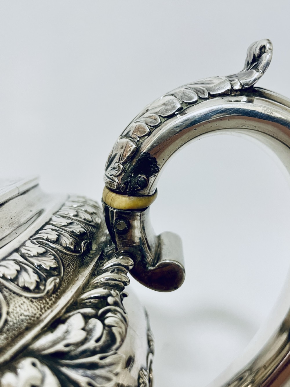 George IV Silver Teapot View XXI